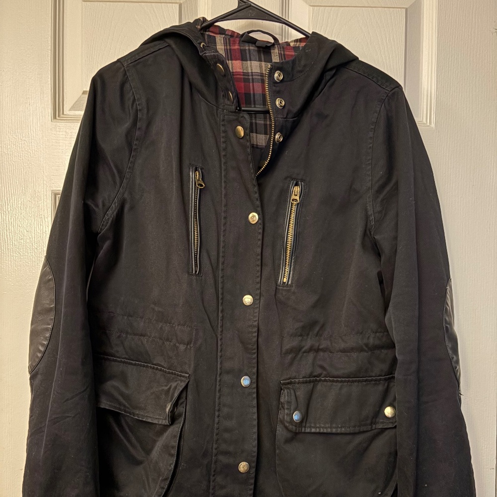 TopShop hooded car coat